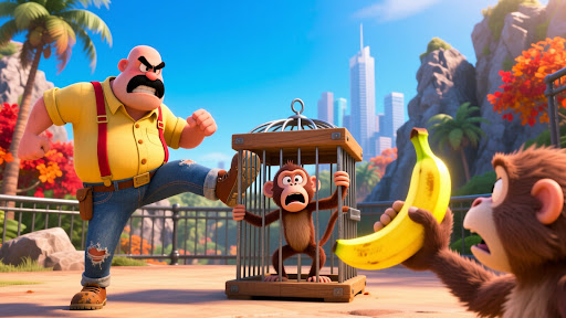 I am Mini Naughty Monkey ekran görüntüsü