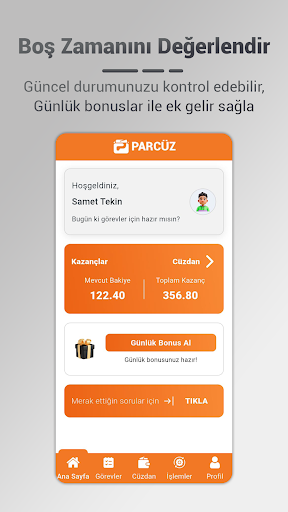 Parcüz - Görev Yap Kazan ekran görüntüsü