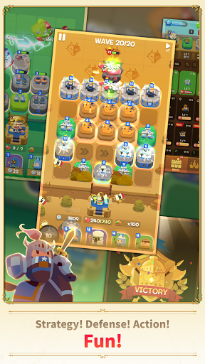 Merge Tactics: Kingdom Defense ekran görüntüsü