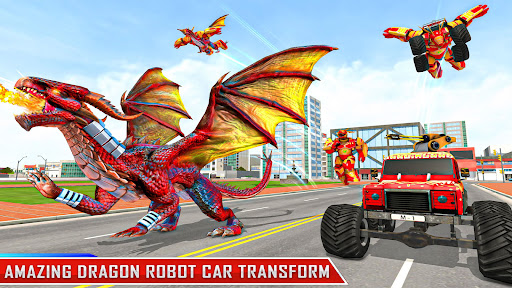 Dragon Robot Dönüştürme Oyunu ekran görüntüsü