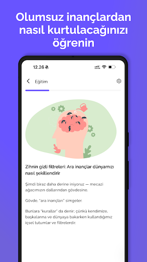 MindHealth Zihinsel Sağlık CBT ekran görüntüsü