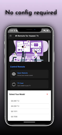 Remote for Huawei tv ekran görüntüsü