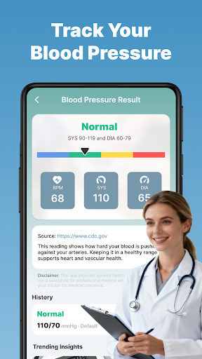 Blood Pressure Tracker ekran görüntüsü