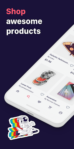 Redbubble ekran görüntüsü