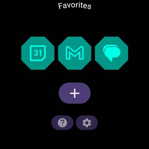 Favorite Applications ekran görüntüsü