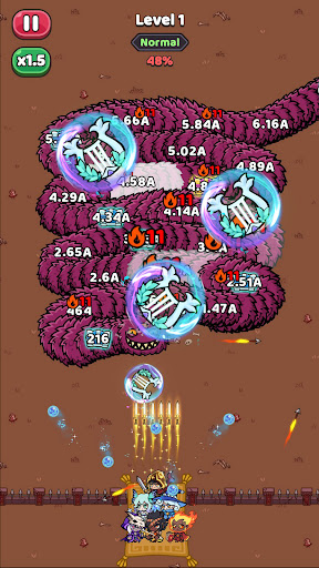 Heroes vs Crazy Wiggler ekran görüntüsü