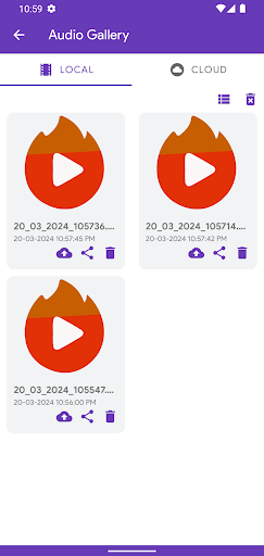 SMR: Background Video Recorder ekran görüntüsü
