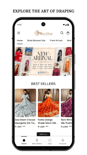 Unique Threads Sarees ekran görüntüsü