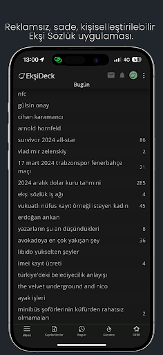 EkşiDeck ekran görüntüsü