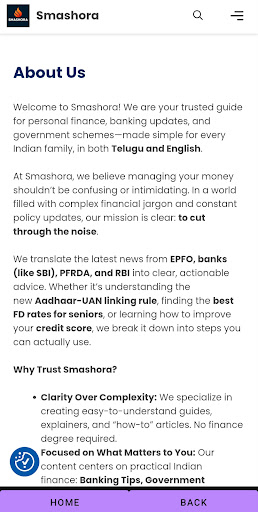 Smashora - Your Personal Guide ekran görüntüsü