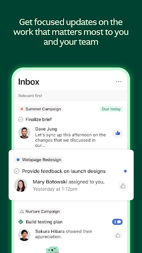 Asana: Work Management ekran görüntüsü
