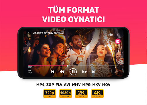 Video Player for Android - HD ekran görüntüsü