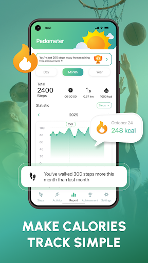 Walk Log - Daily Pedometer ekran görüntüsü