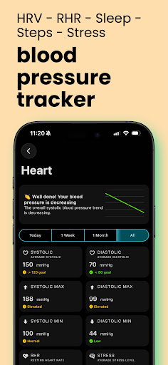 High Blood Pressure Tracker AI ekran görüntüsü