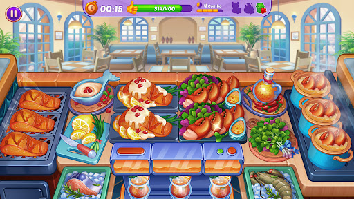 Cooking Crush: mutfak oyunları ekran görüntüsü