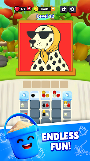 Zen Sand: Sorting Puzzle ekran görüntüsü