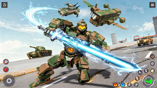 Modern Mech Army Robot Wars ekran görüntüsü