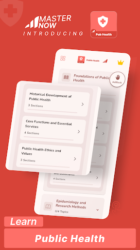 Public Health - MasterNow ekran görüntüsü