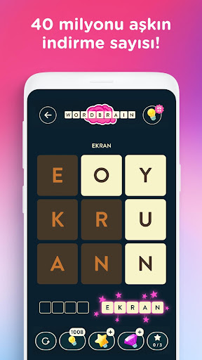 WordBrain ekran görüntüsü