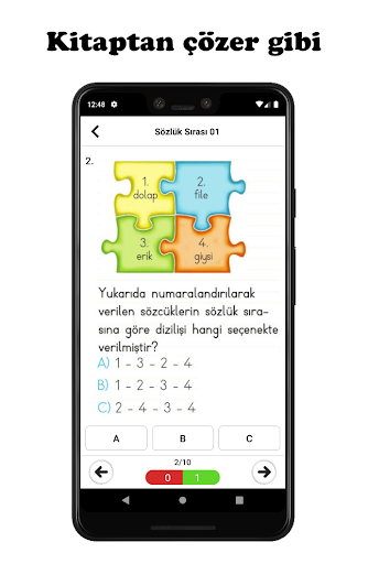 2.Sınıf Tüm Dersler ekran görüntüsü