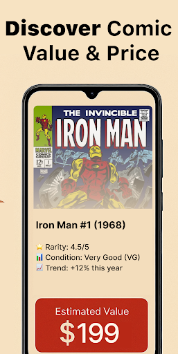 Comic Book Value ID & Scanner ekran görüntüsü