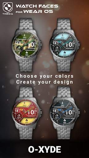 O-Xyde Watch Face ekran görüntüsü