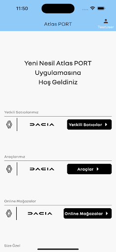 Atlas Port ekran görüntüsü