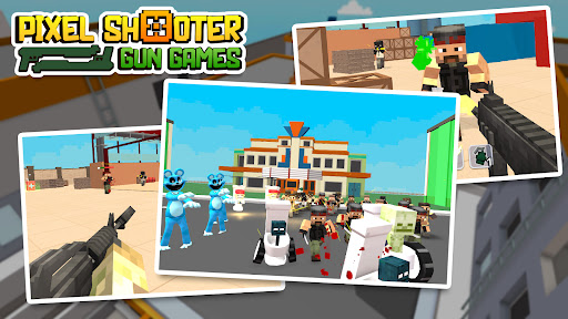 FPS Pixel Shooter: Gun Games ekran görüntüsü