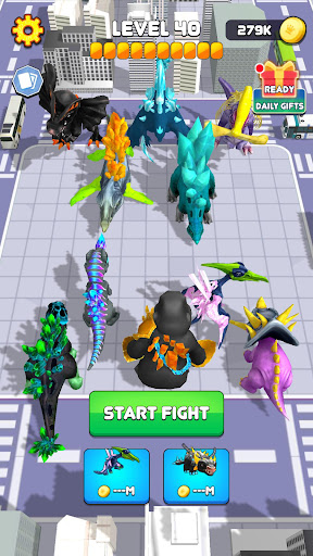 Merge Kog Gozilla Vs Dinosaur ekran görüntüsü