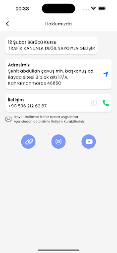 12 Şubat Sürücü Kursu ekran görüntüsü