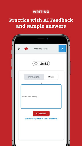 IELTS Sample Tests with AI ekran görüntüsü