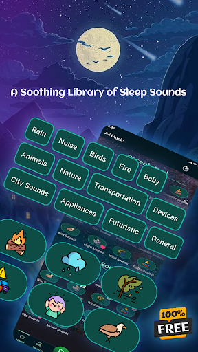 Relaxed Sleep Sounds & Stories ekran görüntüsü