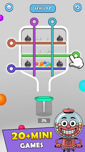 Pull Pin Save-Relaxing Puzzle ekran görüntüsü