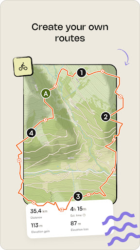 komoot - hike, bike & run ekran görüntüsü