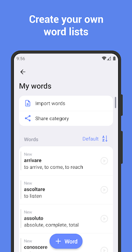 Learn Italian with flashcards! ekran görüntüsü