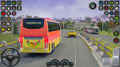 Bus Driving 3D City Bus Games ekran görüntüsü