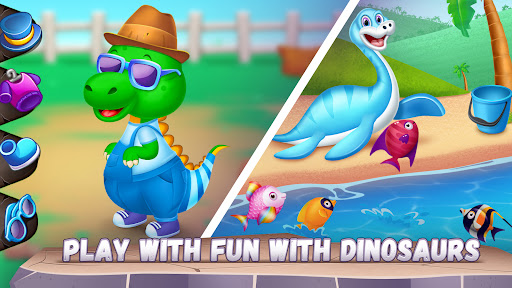 Dino World - Dino Care Games ekran görüntüsü
