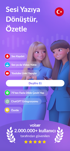 Speech to Text Transcriber STT ekran görüntüsü