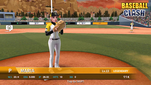 Baseball Clash: Real-time game ekran görüntüsü