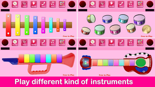 Kids Pink Piano ekran görüntüsü
