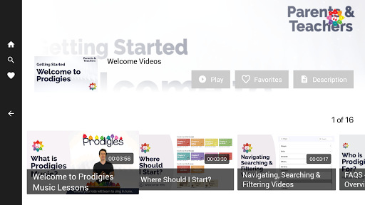 Prodigies for Android TV ekran görüntüsü