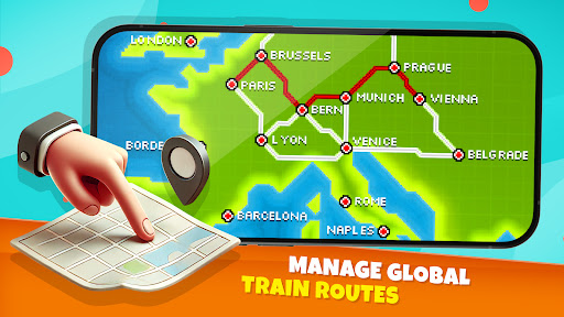 Pocket Trains: Railroad Tycoon ekran görüntüsü