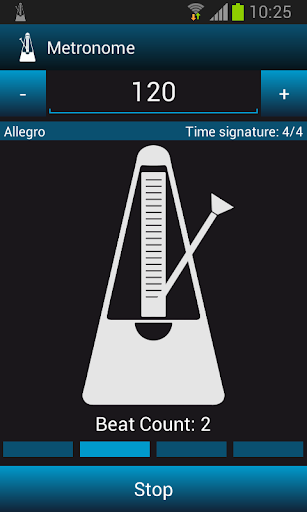 Mobile Studio Metronome Pro ekran görüntüsü