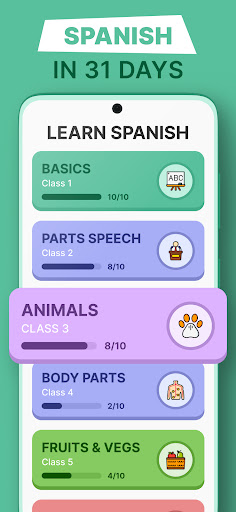 Learn Spanish for Beginners ekran görüntüsü