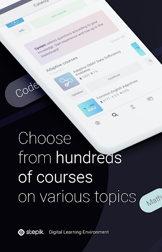 Stepik: online courses ekran görüntüsü