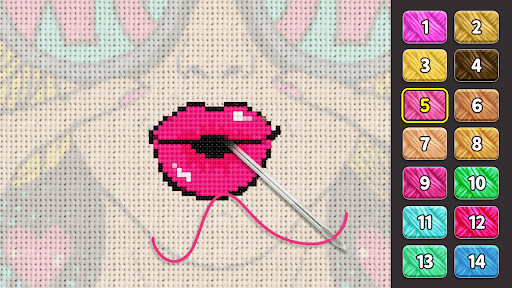 Kanaviçe işi: Cross Stitch ekran görüntüsü