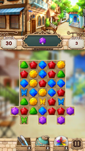 Cafe Terrace: Jewel Match 3 ekran görüntüsü