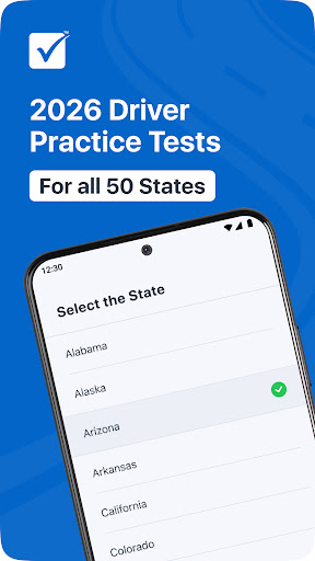 Driver Written Test: 2026 Test ekran görüntüsü