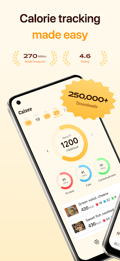 Calsee - AI Calorie Counter ekran görüntüsü