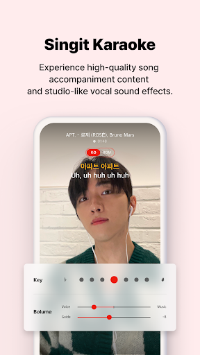 Singit : Online Karaoke, KPOP ekran görüntüsü